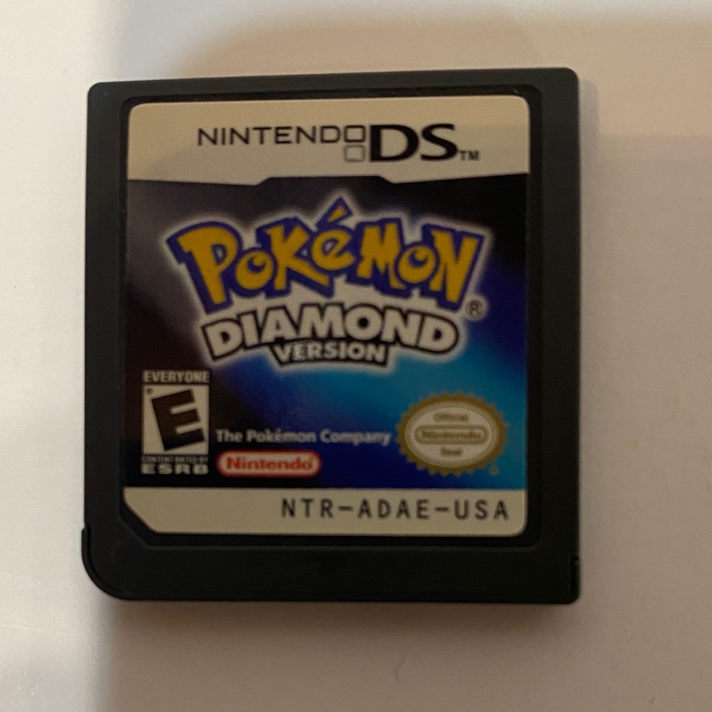 Nintendo DS Pokémon Diamond Version Cartridge